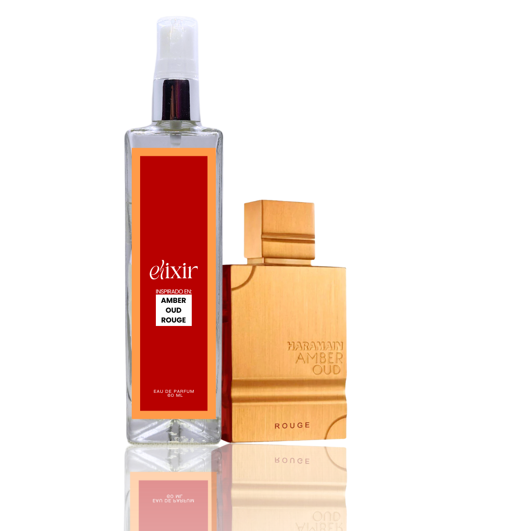 Inspirado en Amber Oud Rouge