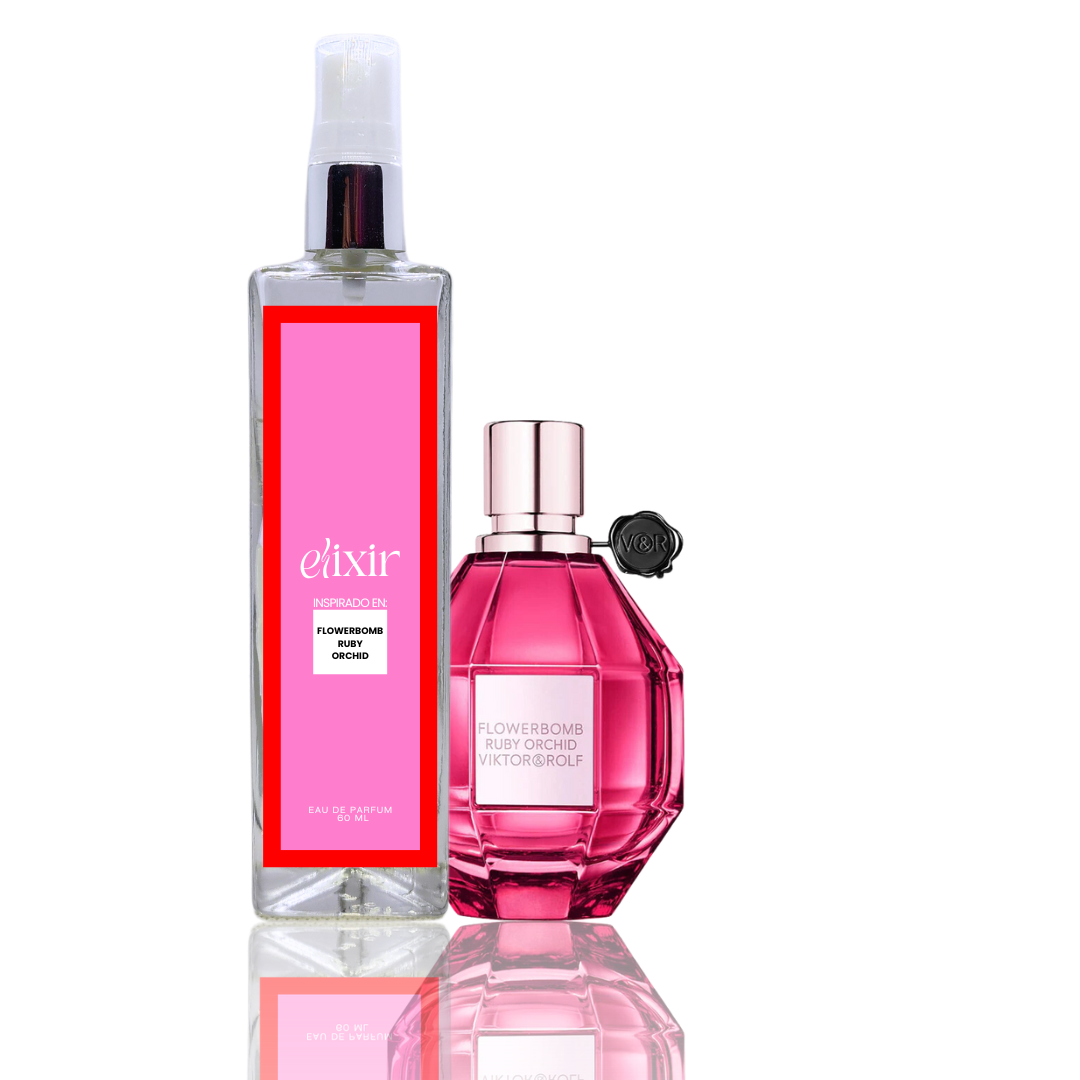Inspirado en Flowerbomb Ruby Orquid